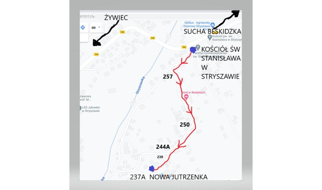 Nowa Jutrzenka Apartment Stryszawa Bagian luar foto